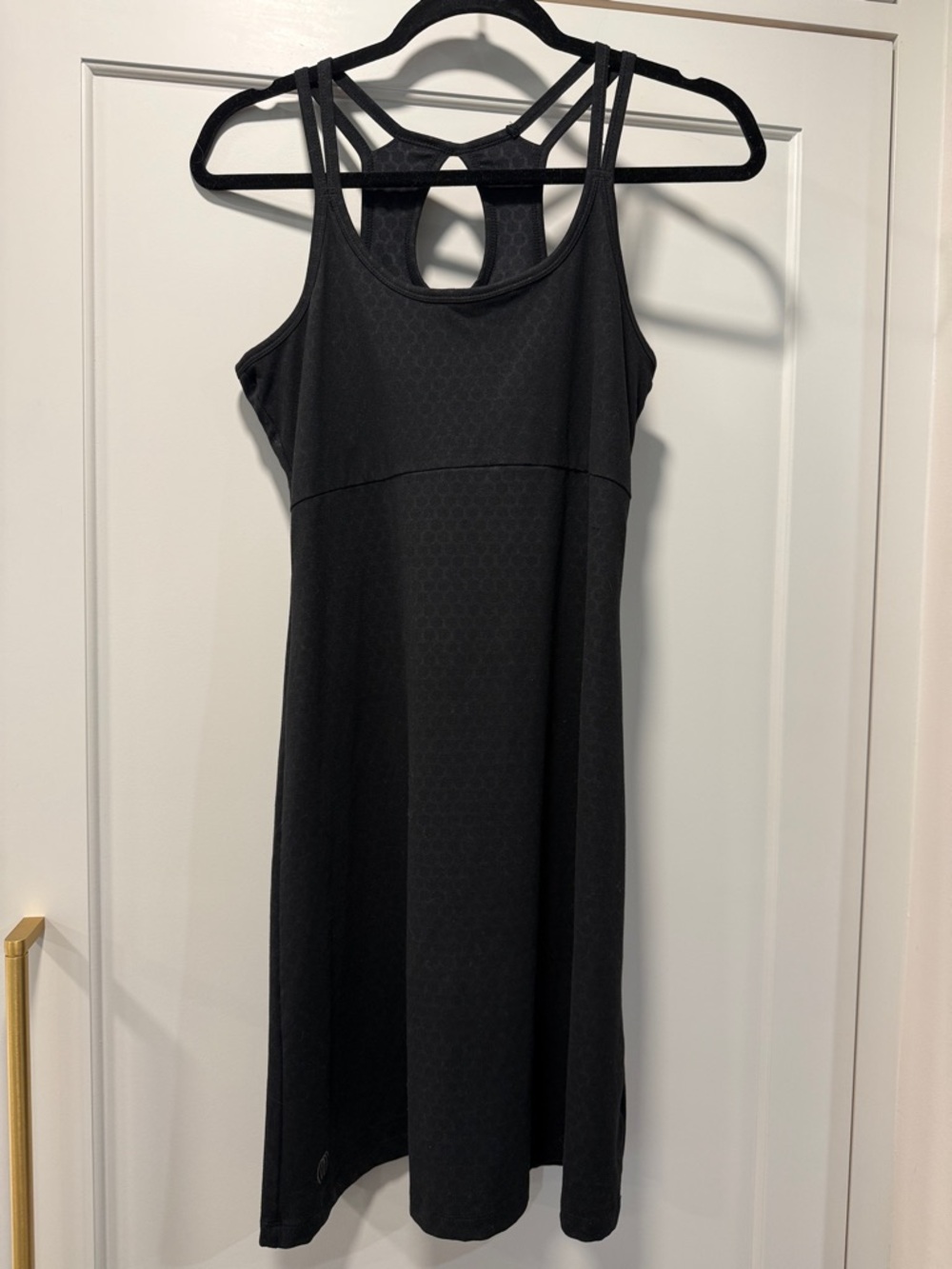 Balance Collection Black Strappy Midi Dress